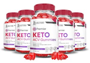 Version 1.0.0 Paquete de gomitas Premier Keto ACV para nutrición y sabor dulce