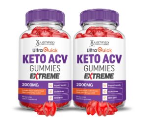 Version 1.0.0 Paquete de gomitas Ultra Quick Keto ACV 2000mg pack doble