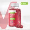 Paquete gomitas vitamina b12 viteey para adultos y adolescentes