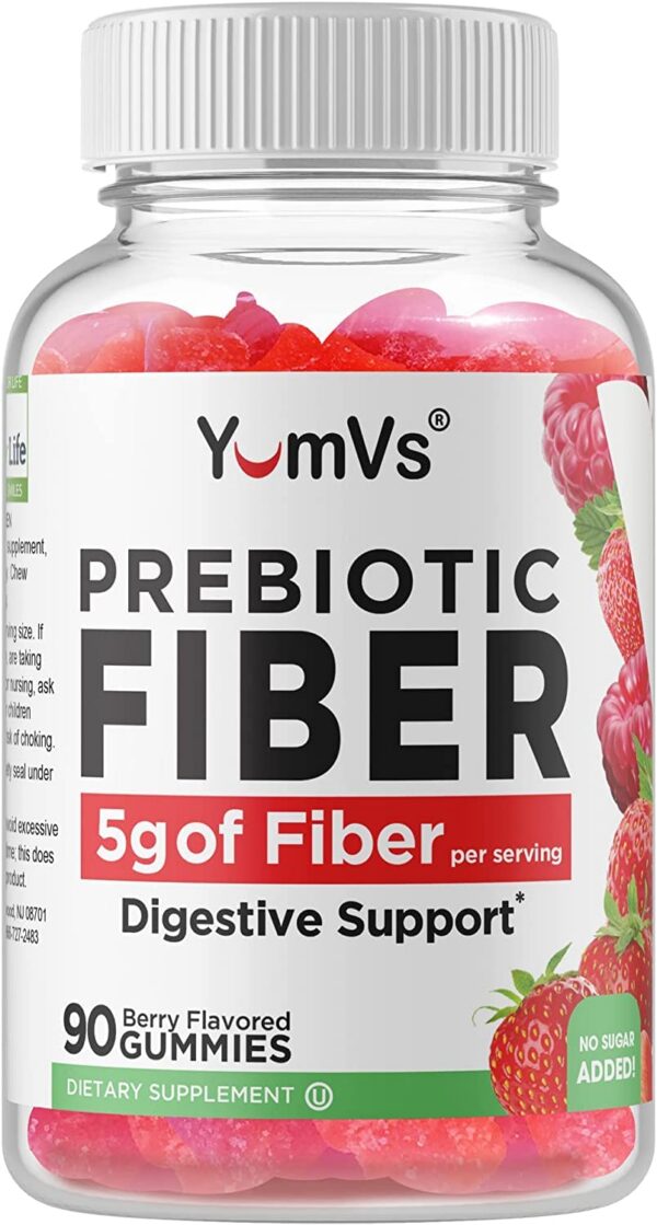 Paquete gomitas Yum-Vs fibra prebiótica 90 unidades