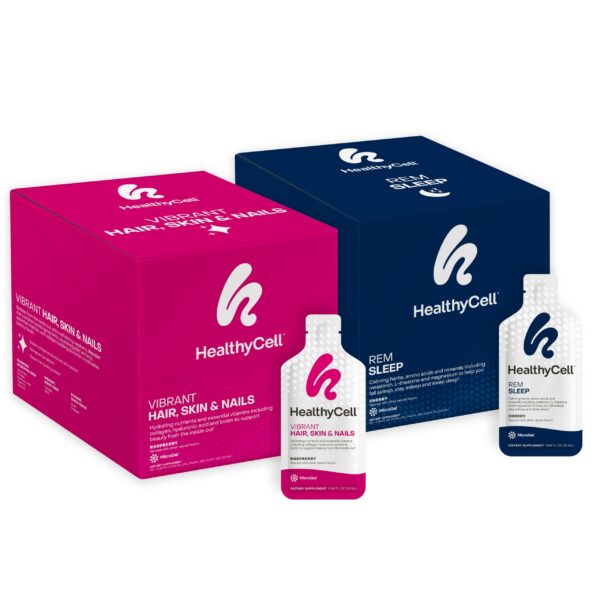 Version 1.0.0 Paquete Healthycell vitaminas sueño REM cabello piel uñas