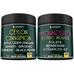 Version 1.0.0 Paquete Herbpy Canela de Ceilán Premium 6en1 100 cápsulas