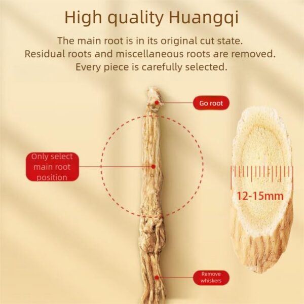 Paquete hierbas chinas astrágalo astrágalo orgánico polvo DIAN MAI HAO