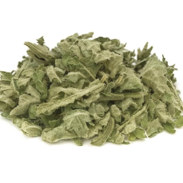 Paquete de hojas secas gordolobo orgánico para infusiones