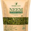 Paquete de hojas trituradas de neem HerbsIndia 300 gramos