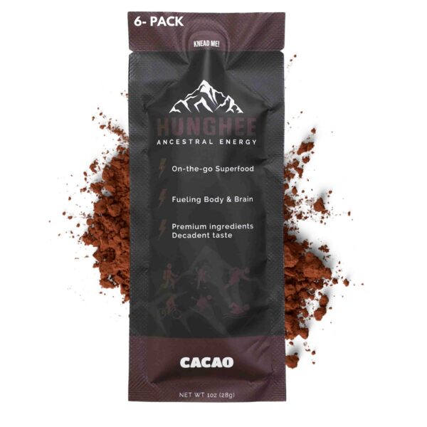 Paquete Hunghee energía ancestral cacao 6 unidades