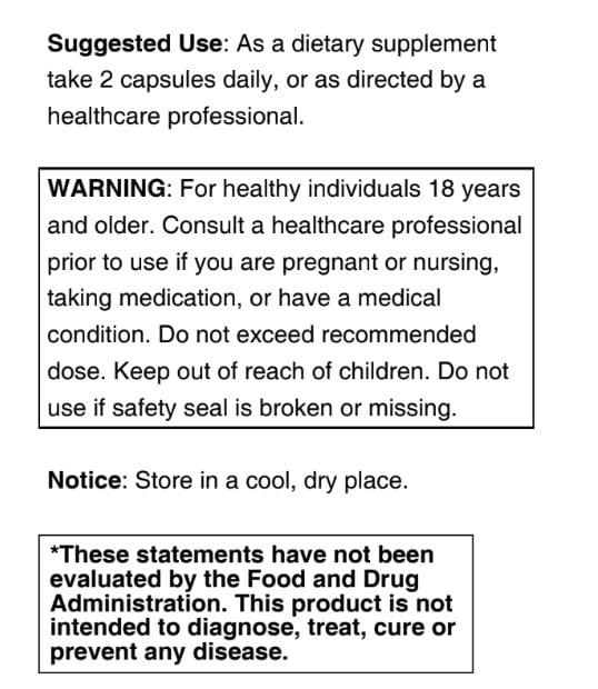 Paquete Ideal Performance Cinagra RX 120 cápsulas frontal