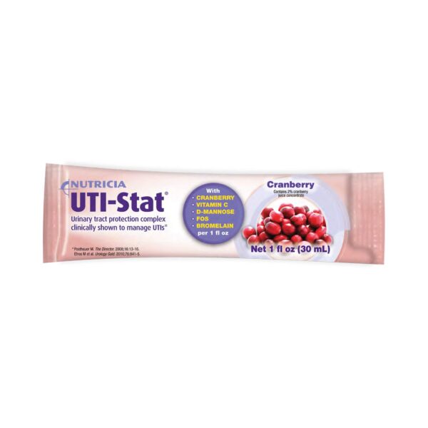 Version 1.0.0 Paquete individual UTI-Stat sabor arándano 1 oz listo para usar