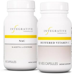 Paquete Integrative Therapeutics Vitamina C buffer 60 cápsulas