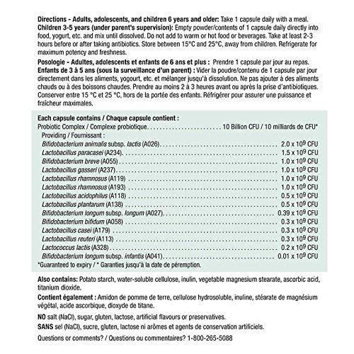 Paquete Jamieson probiótico 130 cápsulas vegetales