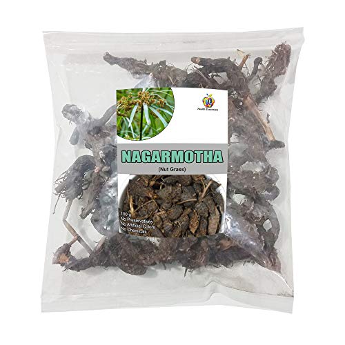 Paquete de Jioo Organics Nagarmotha 100 gramos hierba natural
