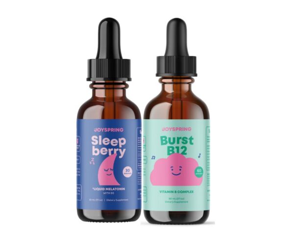 Paquete JoySpring SleepBerry y vitamina B para niños