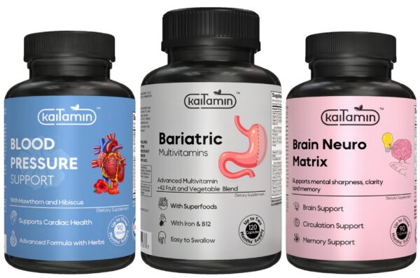 Paquete Kaitamin Essentials tríptico en caja