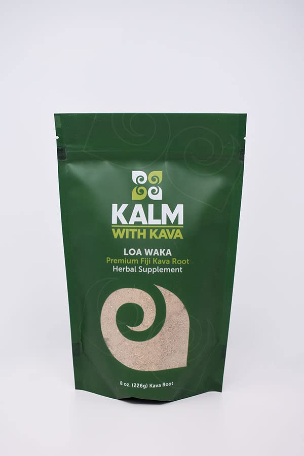 Paquete de Kava Loa Waka tradicional de 8 oz de KALM