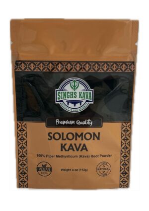 Paquete de Kava Noble Solomon de 4 oz listo para beber