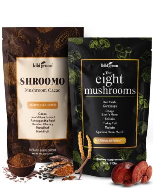 Paquete KIKI Green 8 Hongos & Shroomo