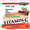 Paquete Landau caramelo vitamina c 300 mg sabor bayas 500 unidades