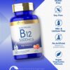 Paquete lateral vitamina b12 Carlyle suplemento saludable