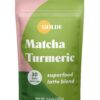 Paquete latte superfood Golde matcha cúrcuma