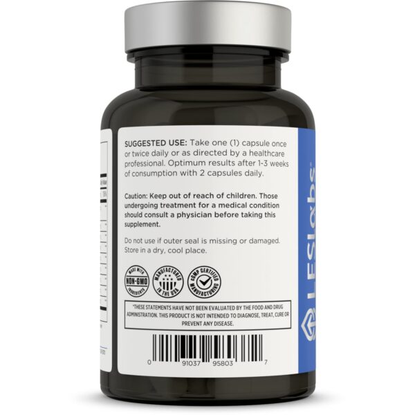 Version 1.0.0 Paquete LES Labs suplemento prostático 60 cápsulas para hombres