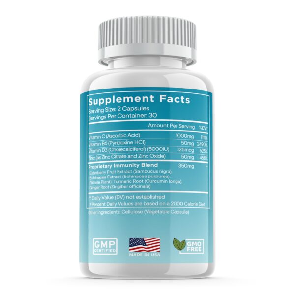 Paquete Liberty Lifestyle suplemento 60 cápsulas natural