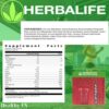 Vista lateral del paquete Liftoff Herbalife 30 porciones