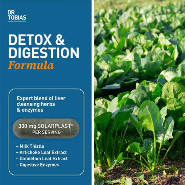 Suplemento herbal Dr Tobias con ingredientes naturales