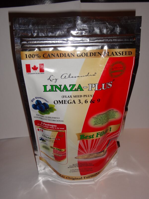Version 1.0.0 Paquete de LIZ ALEXANDRA Linaza Plus con semillas molidas y omega