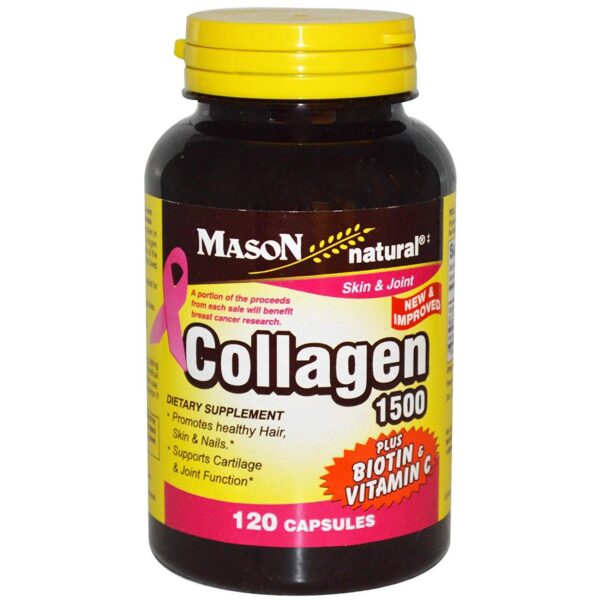 Version 1.0.0 Paquete Mason Vitamins colágeno biotina vitamina c 1500mg