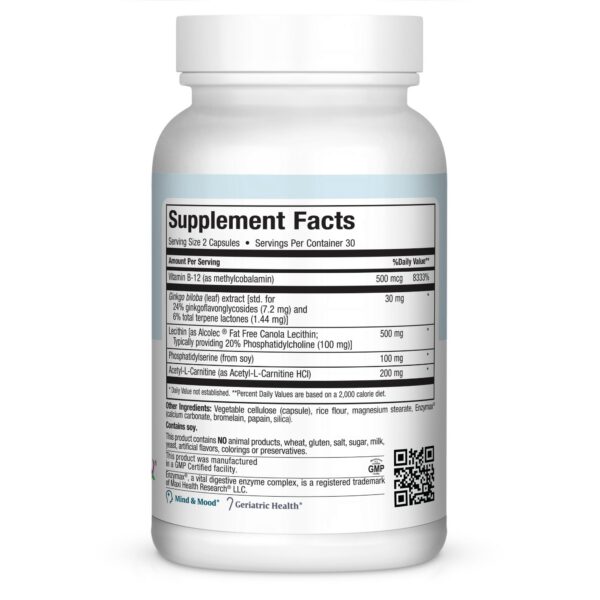 Paquete Maxi Focusmax Dos 60 cápsulas Maxi Health