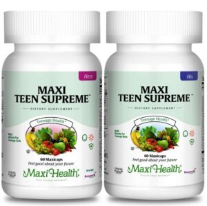 Paquete Maxi Health vitaminas para adolescentes HIS y HERS
