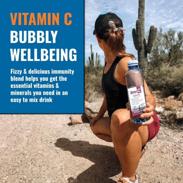 Paquete de mezcla vitamina c energizante ener-c sin azúcar