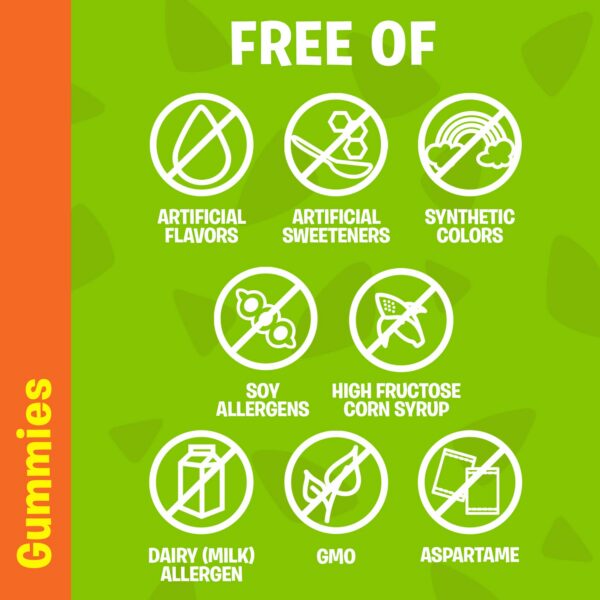 Vitaminas Flintstones para niños sabor ácido caja lado