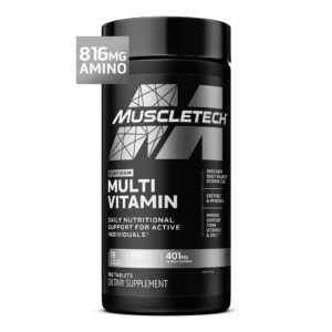Paquete MuscleTech Platinum multivitamínico para hombres y mujeres