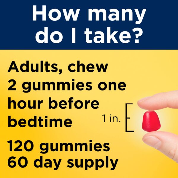 Paquete Nature Made Melatonina 10mg para uso adulto y descanso