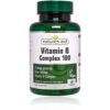 Paquete Natures Aid VIT B Complex 100 mg 60 tabletas