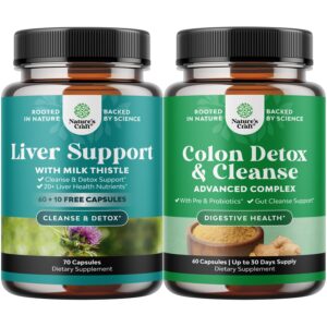Paquete Natures Craft Liver Cleanse Detox y Repair Complex