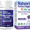 Version 1.0.0 Paquete Nature's Perfect Night con melatonina para adultos y niños