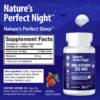 Paquete doble Nature's Perfect Night melatonina sin gluten vegano