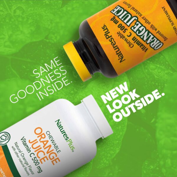 Paquete de NaturesPlus Vitamina C alta potencia 500 mg