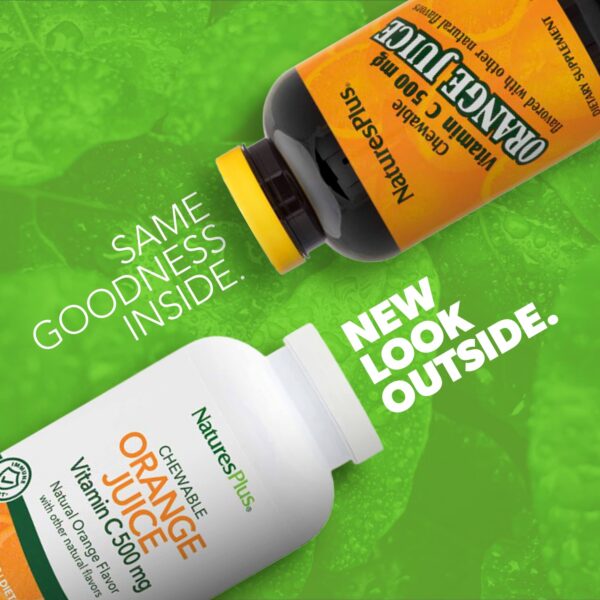 Paquete NaturesPlus Vitamina C jugo de naranja