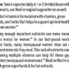 Paquete mediano de NeuEve Multivitaminas para salud integral mujeres
