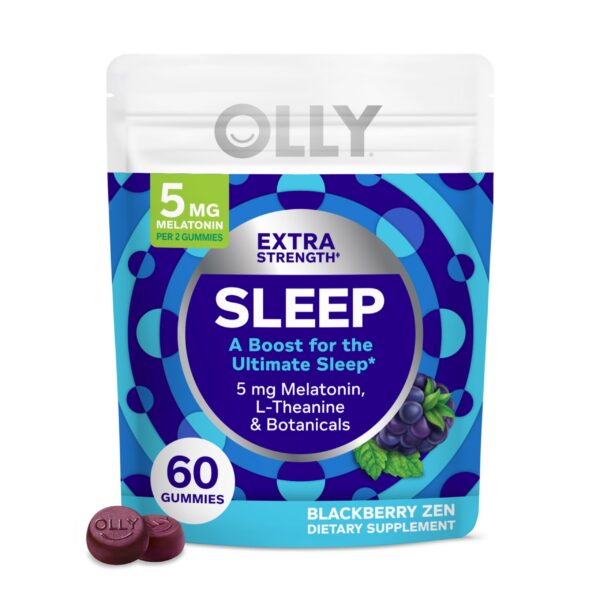 Version 1.0.0 Paquete OLLY Extra Strength Sleep gominolas para dormir