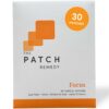 Paquete 30 parches de enfoque The Patch Remedy con ingredientes naturales
