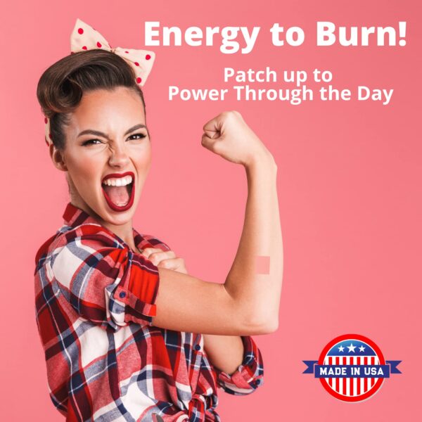 Paquete de parches Red Energy para energía natural duradera