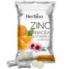 Frontal paquete pastillas Herbion Naturals sabor naranja 125 unidades