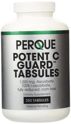 Paquete Perque Potent C Guard 1000 mg 250 tabletas