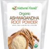 Version 1.0.0 Paquete polvo ashwagandha orgánico Z Natural Foods 1 libra