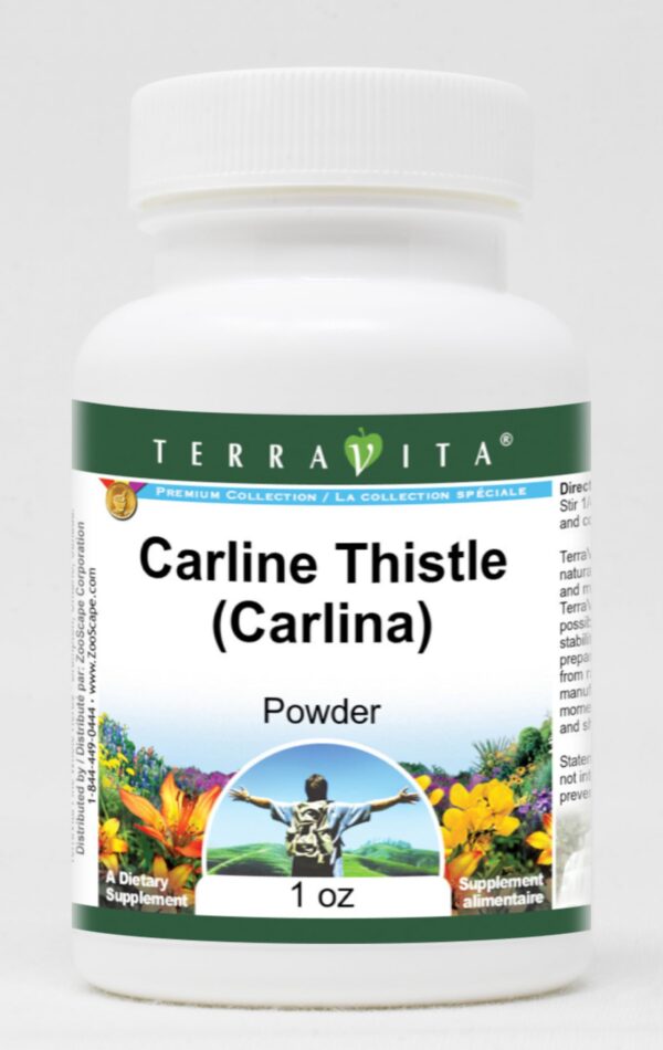 Paquete polvo Cardo de Carline natural 1 oz TerraVita