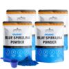 Paquete polvo espirulina azul orgánica Lone Star Botanicals